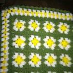 Crochet Daisy Inspired Granny Square Crochet..